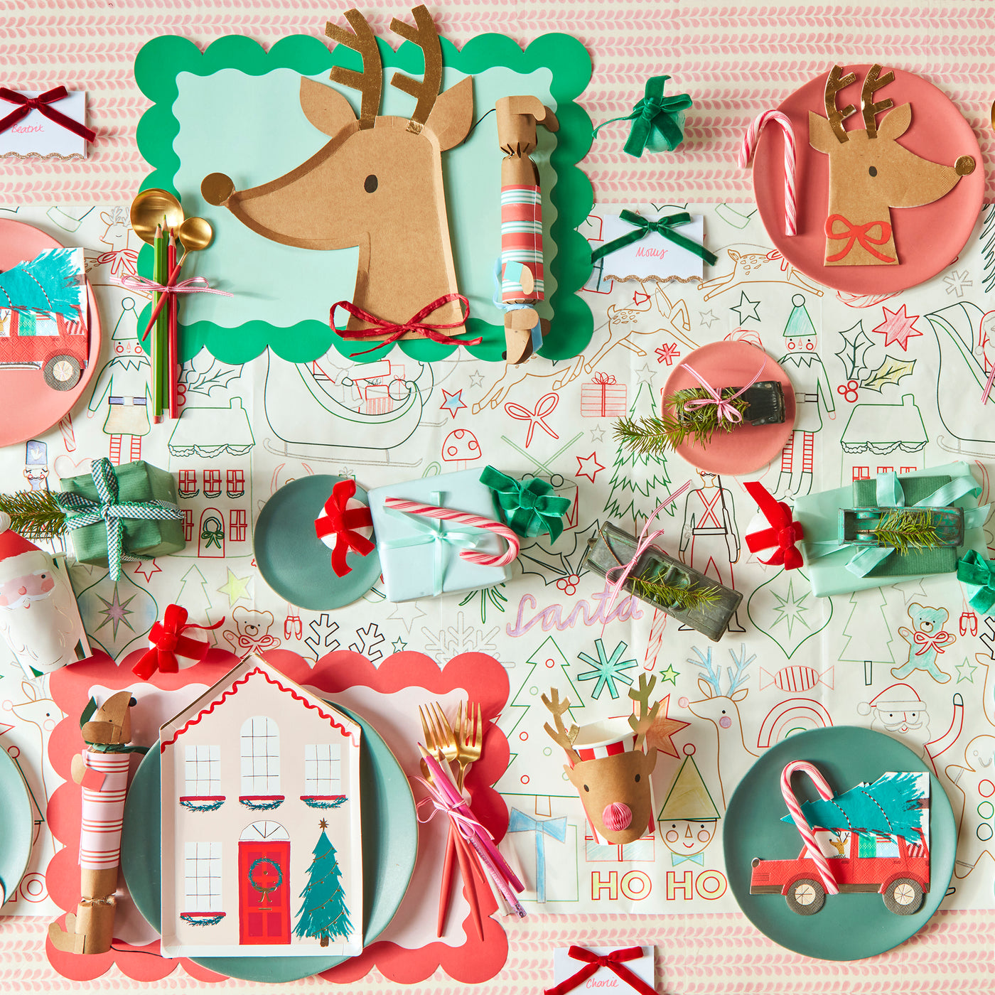 Christmas Paper Placemats