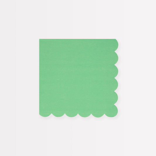 Emerald Green Small Napkins