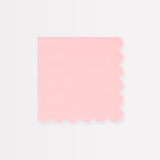 Cotton Candy Pink Small Napkins