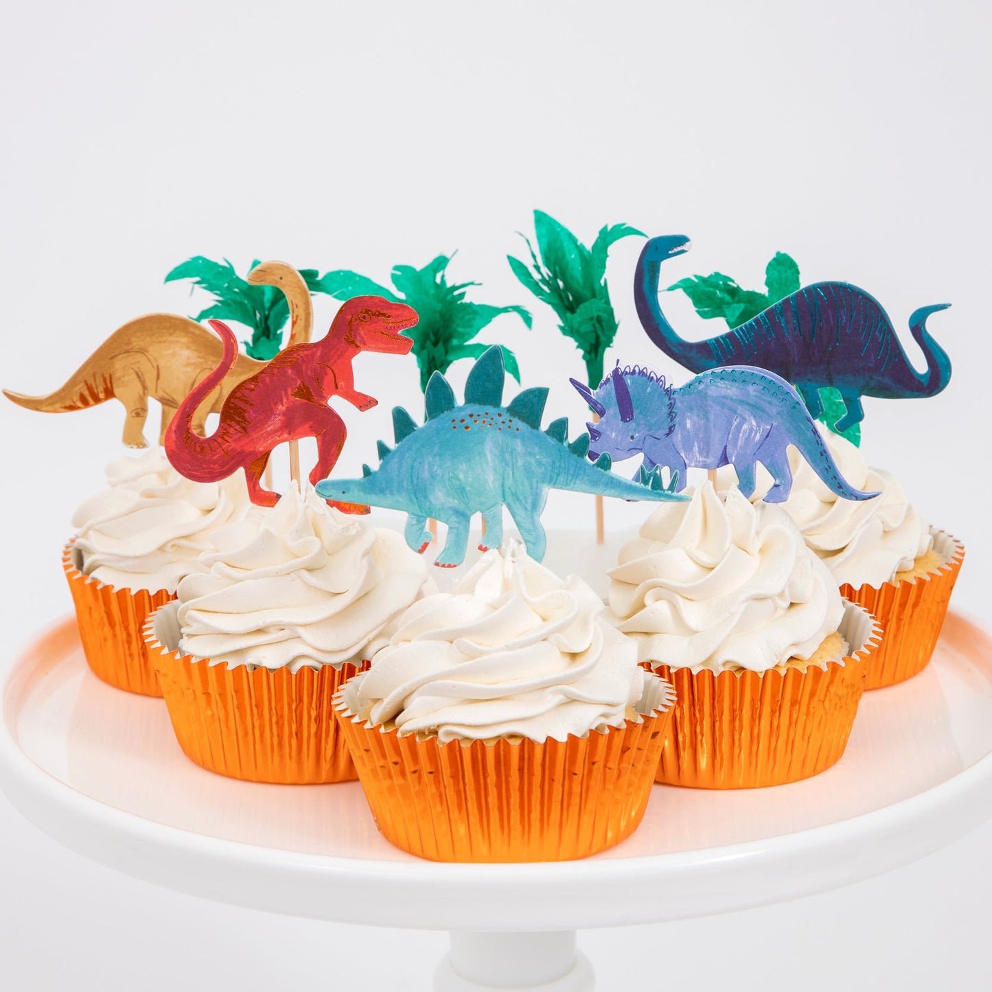 Dinosaur Kingdom Cupcake Toppers