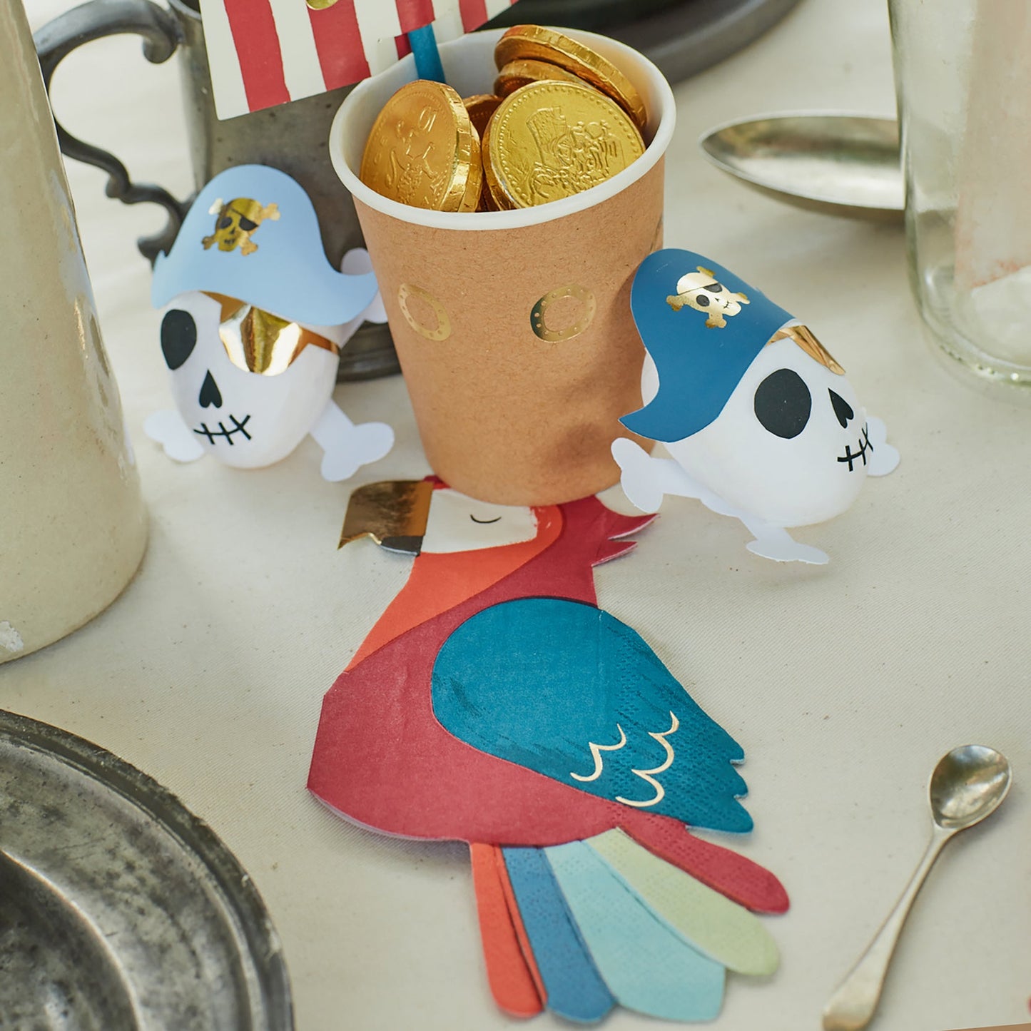 Pirate Parrot Napkins