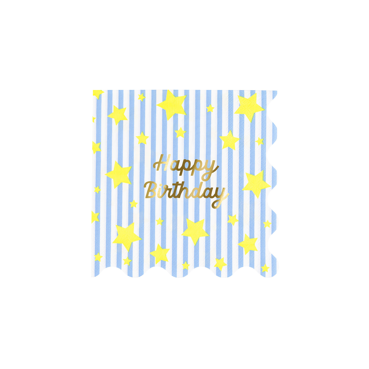 Bright Star Happy Birthday Small Napkins