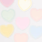 Pastel Heart Small Napkins
