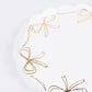 Gold Bow Side Plates