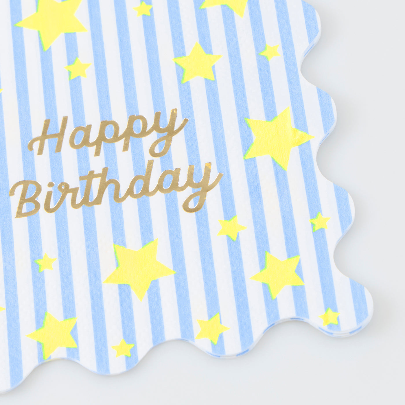 Bright Star Happy Birthday Small Napkins