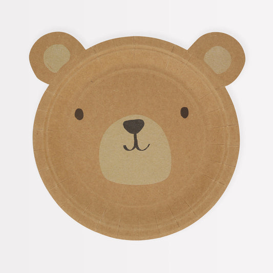 Woodland Bear Plates