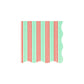 Festive Stripe Small Napkins