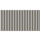 Black Striped Tablecloth