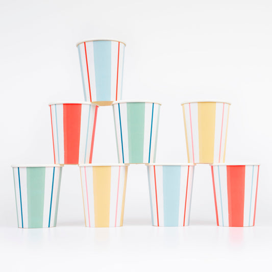 Preppy Stripe Tumbler