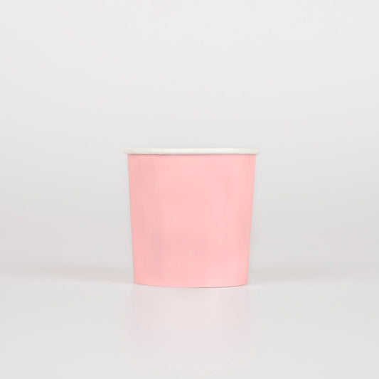 Cotton Candy Pink Tumbler Cups