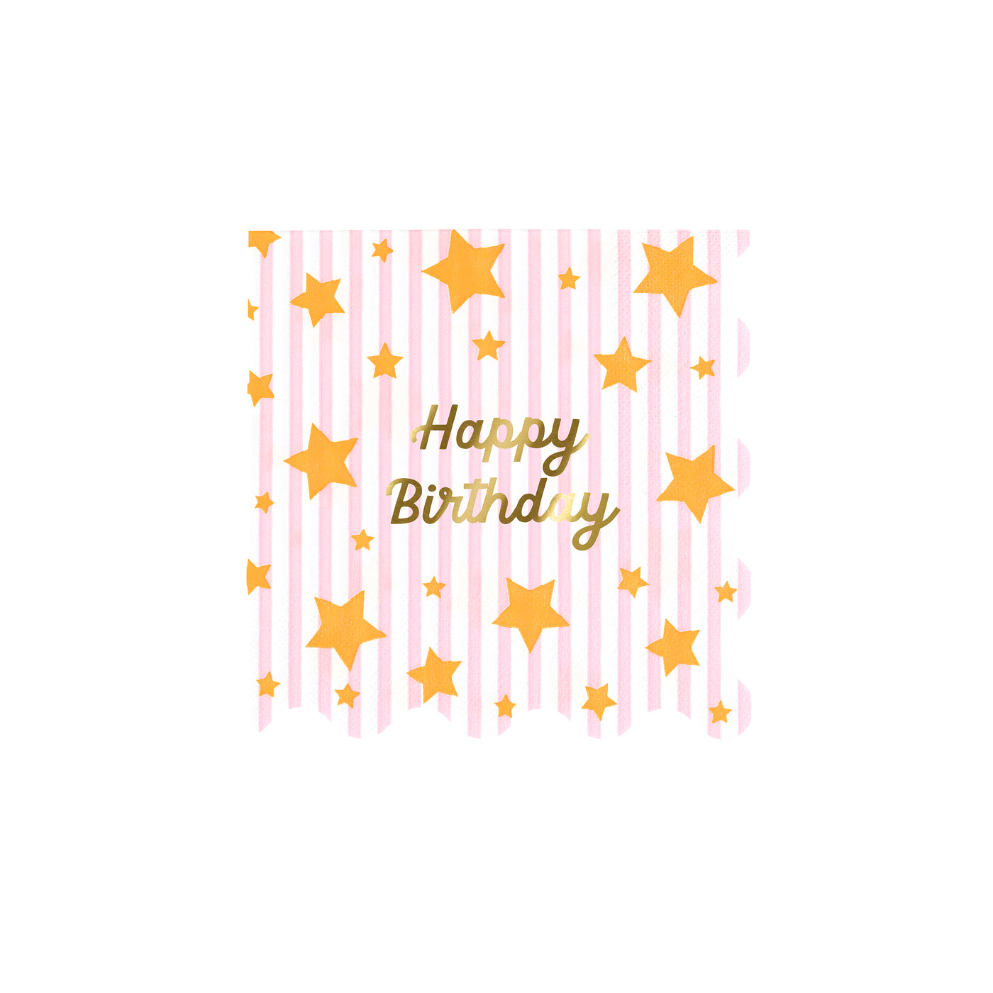 Bright Star Happy Birthday Small Napkins