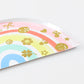 Charm Party Rainbow Plates