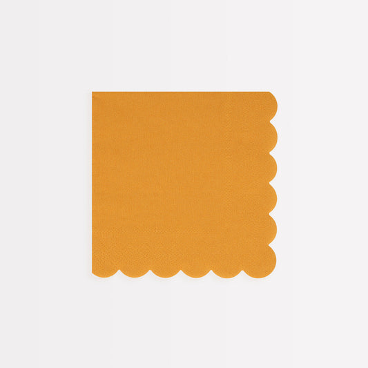 Harvest Yellow Large Napkins