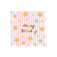 Bright Star Happy Birthday Large Napkins