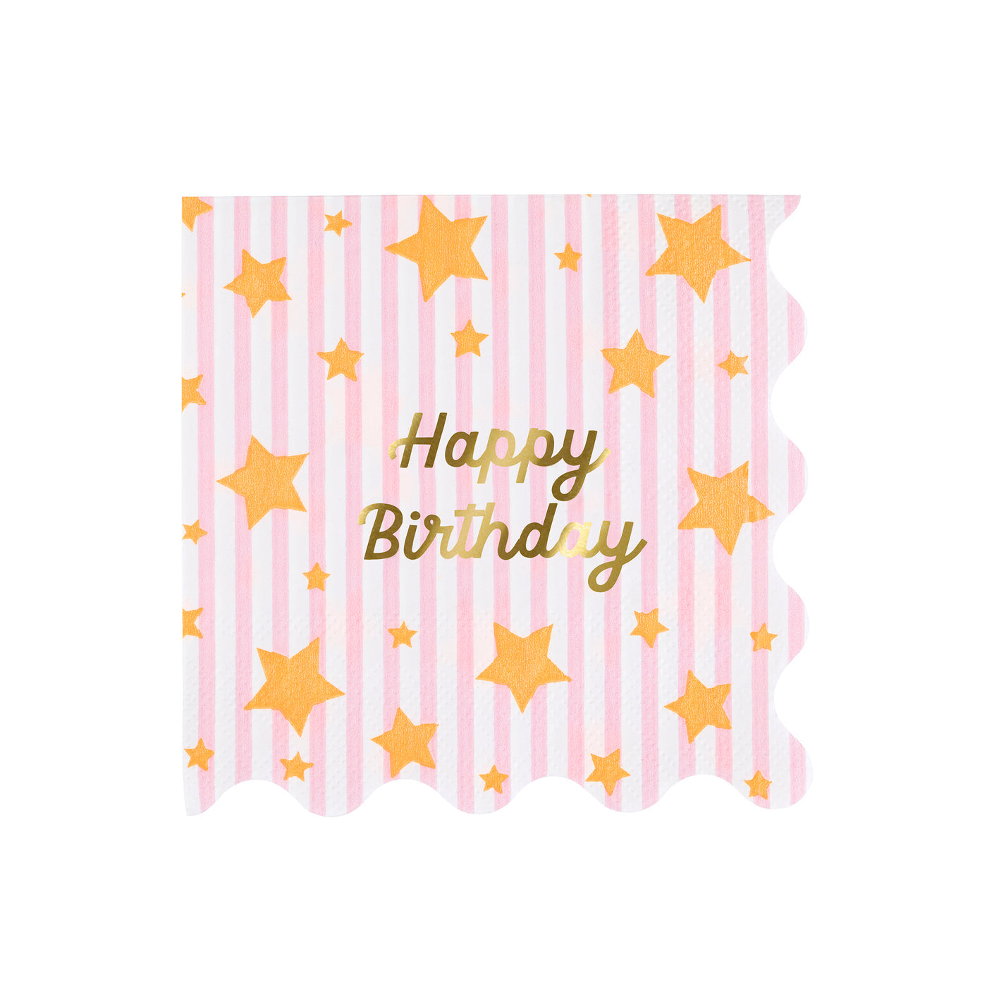Bright Star Happy Birthday Large Napkins