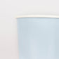 Summer Sky Blue Tumbler Cups