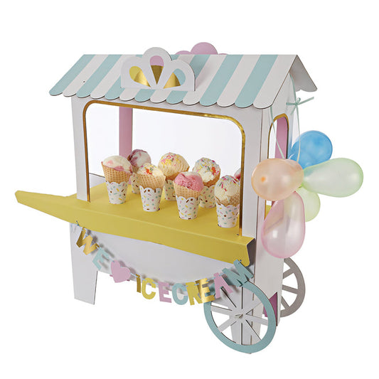 Ice Cream Cart Centerpiece