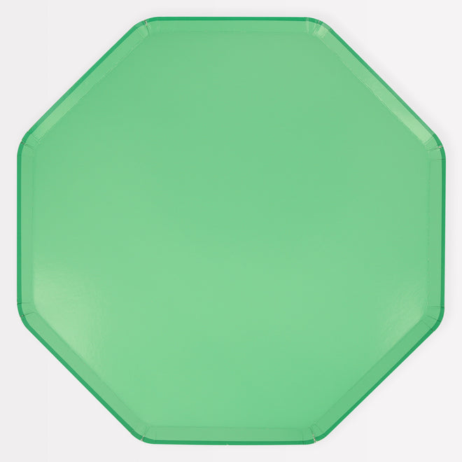 Emerald Green Dinner Plates