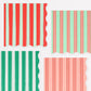 Festive Stripe Large Napkins