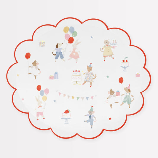 Animal Friends Dinner Plates