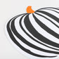 Stripe Pumpkin Paper Placemats