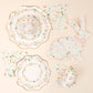 Elegant Floral Cups