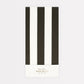 Black Striped Tablecloth