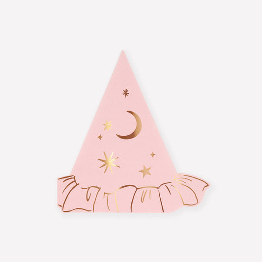 Pink Witch Hat Napkins