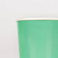 Emerald Green Tumbler Cups