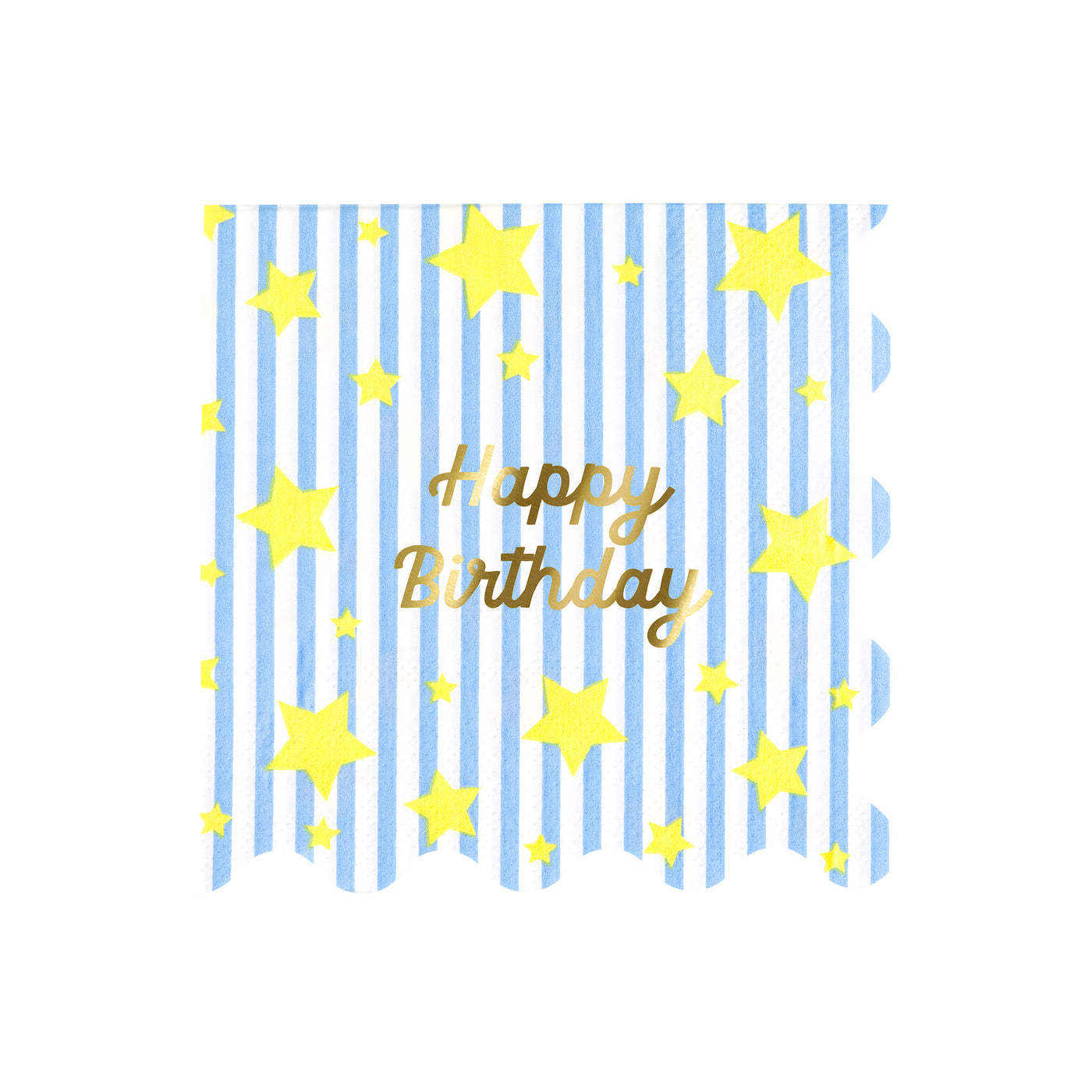 Bright Star Happy Birthday Large Napkins
