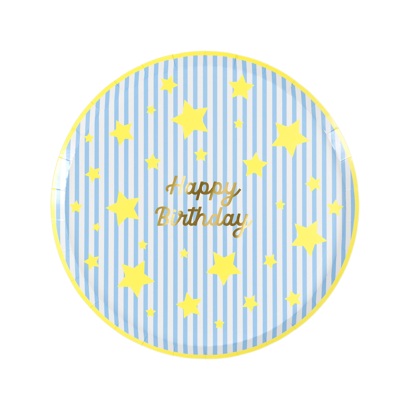 Bright Star Happy Birthday Side Plates