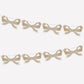 Glitter Bow Garland