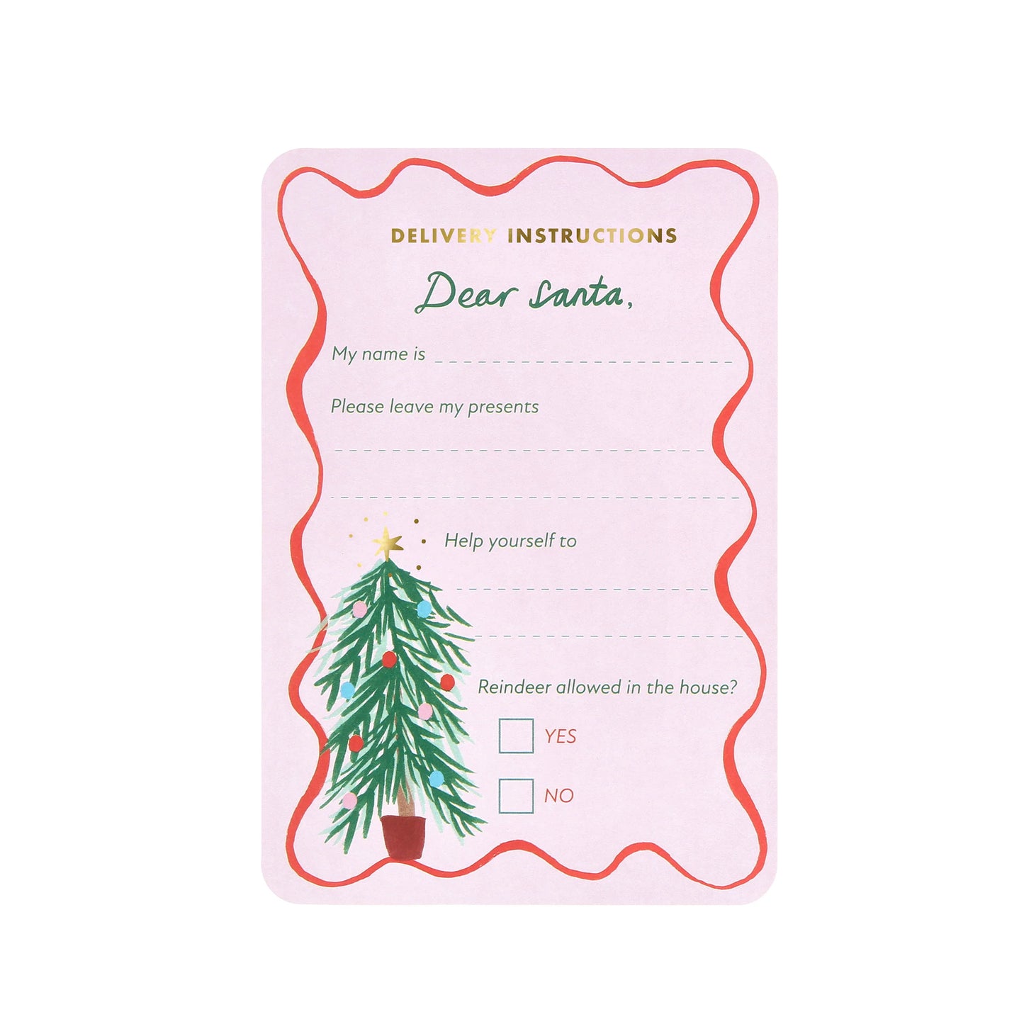 Letter to Santa Kit