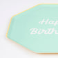 Mixed Happy Birthday Side Plates