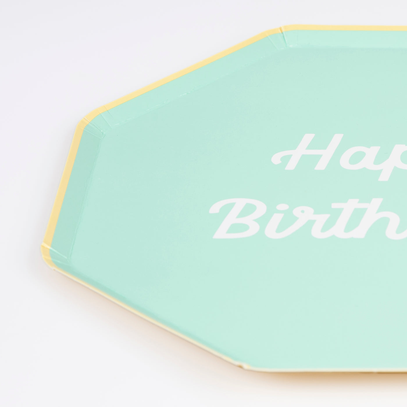 Mixed Happy Birthday Side Plates