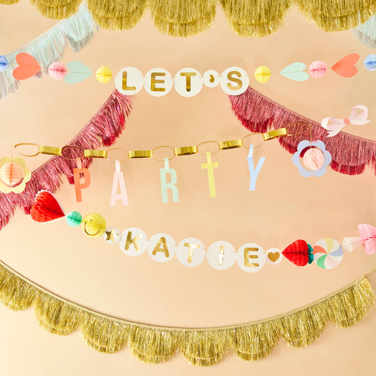 Charm Party Garland Set