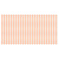 Peach Striped Tablecloth