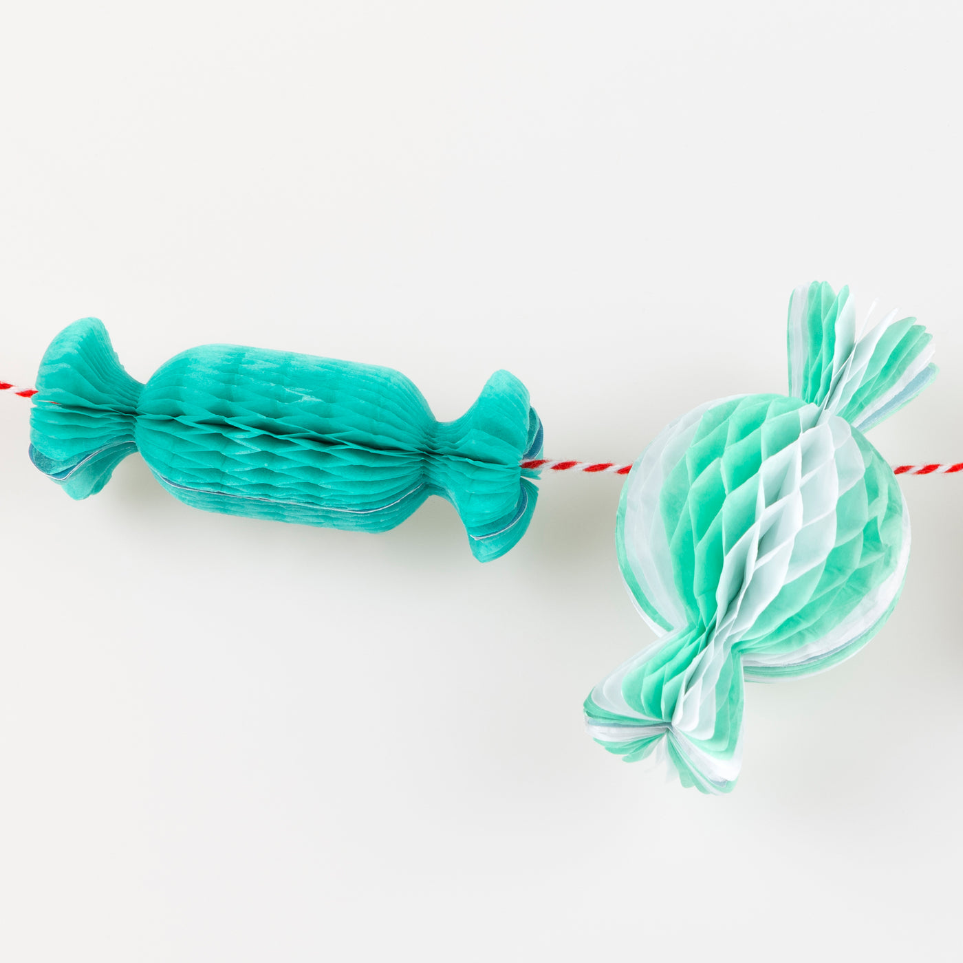 Christmas Candy Honeycomb Garland