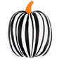 Stripe Pumpkin Plates