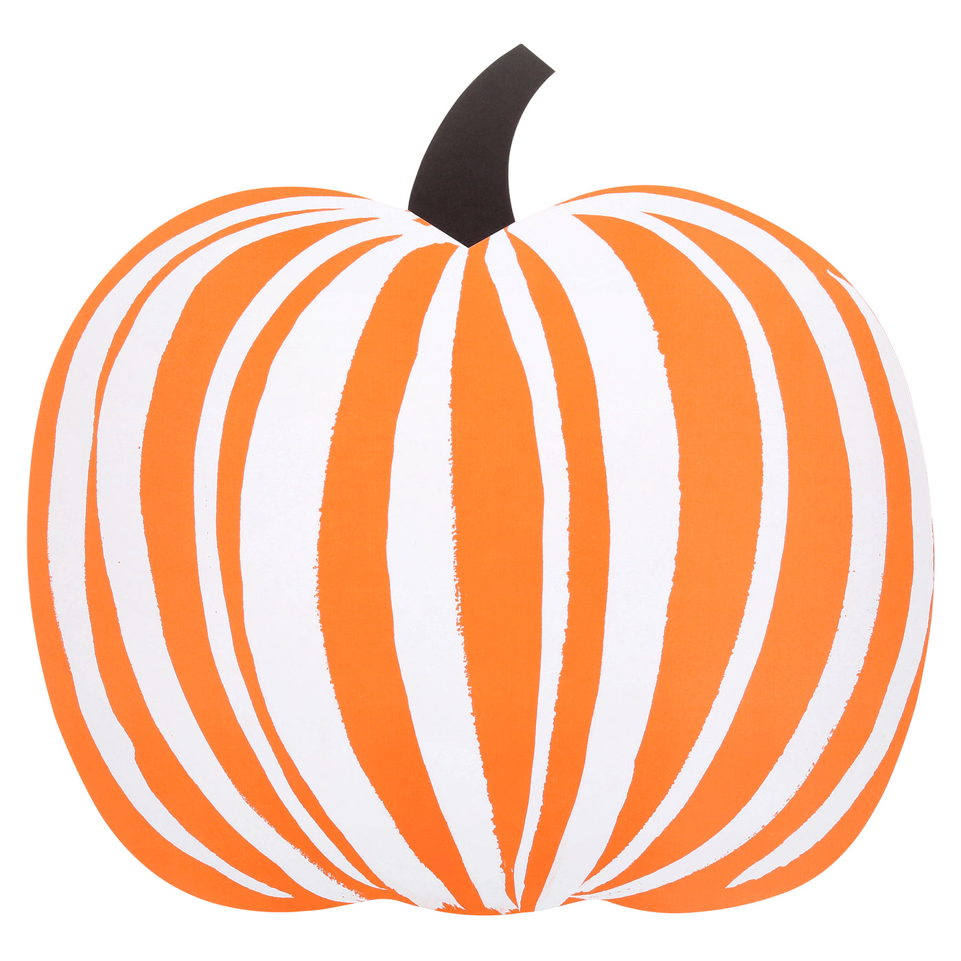 Stripe Pumpkin Paper Placemats