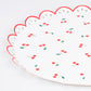 Cherry Pattern Dinner Plates
