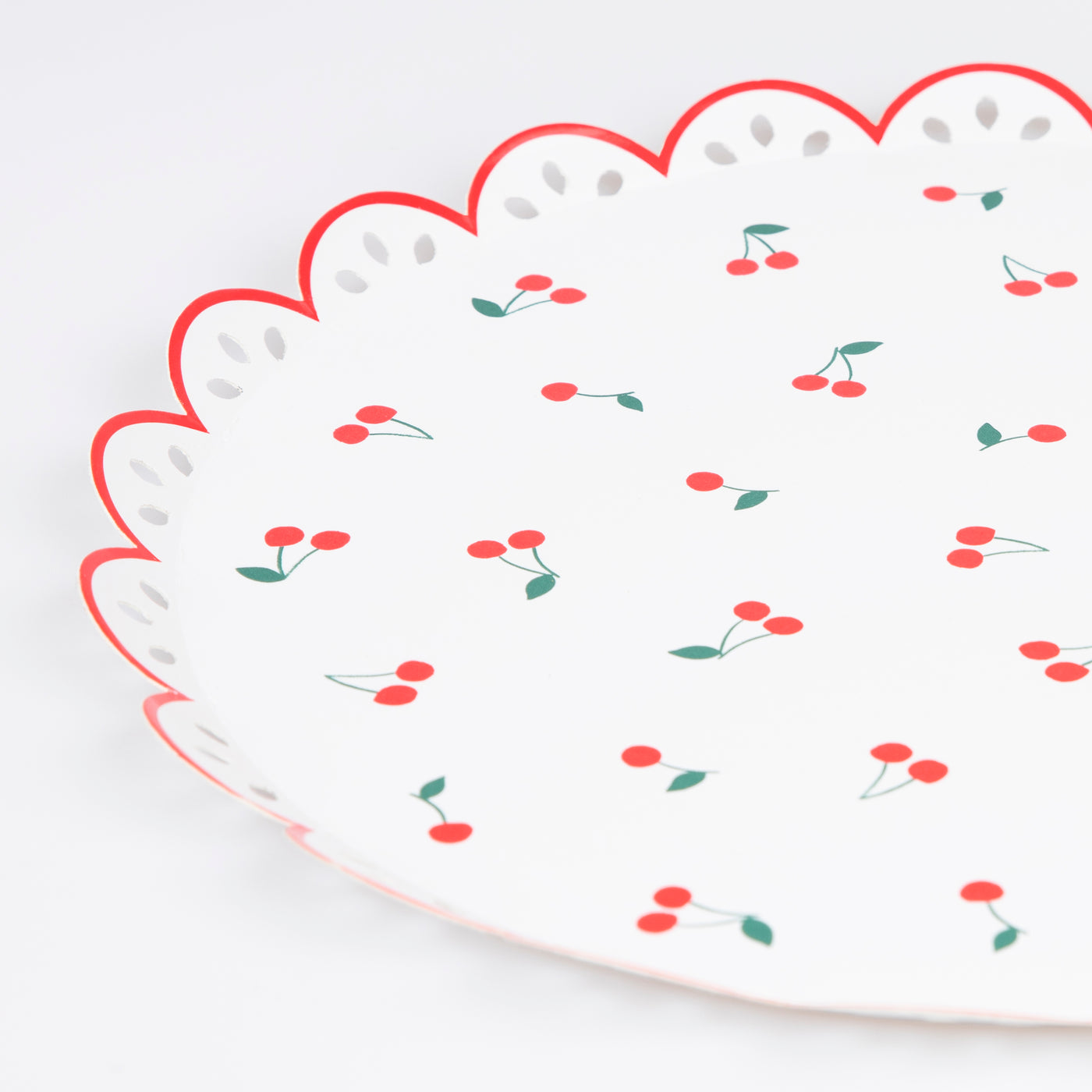 Cherry Pattern Dinner Plates