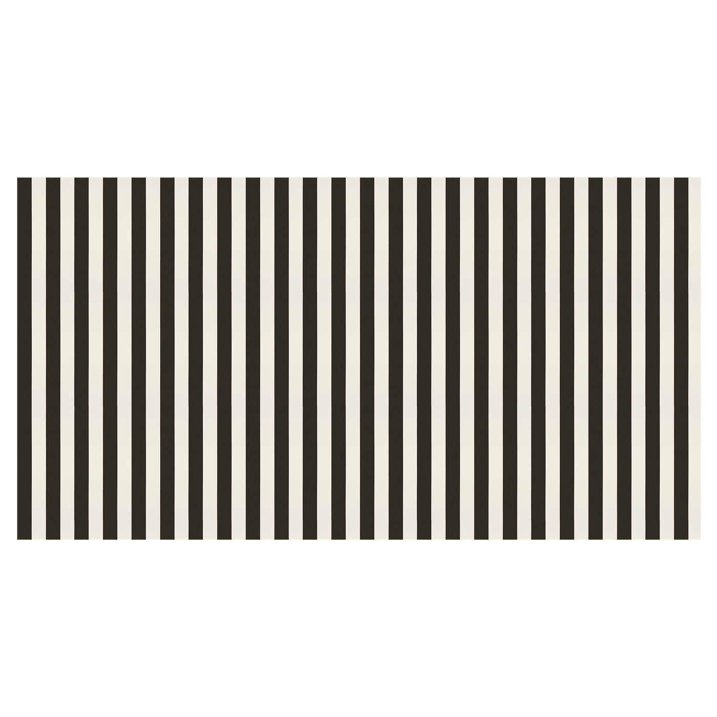 Black Striped Tablecloth