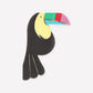 Toucan Shaped Napkins