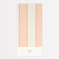 Peach Striped Tablecloth