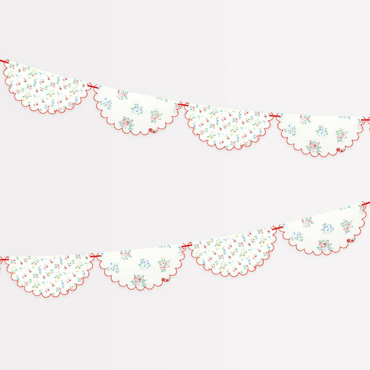 Ditsy Posy Paper Garland