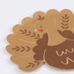 Folk Turkey Plates