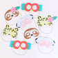 Jungle Jamboree Party Masks