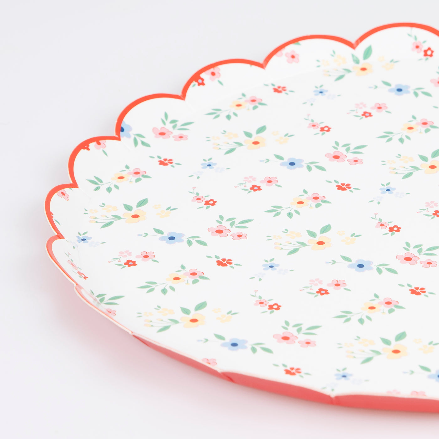 Ditsy Posy Scalloped Side Plates