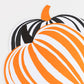 Stripe Pumpkin Paper Placemats
